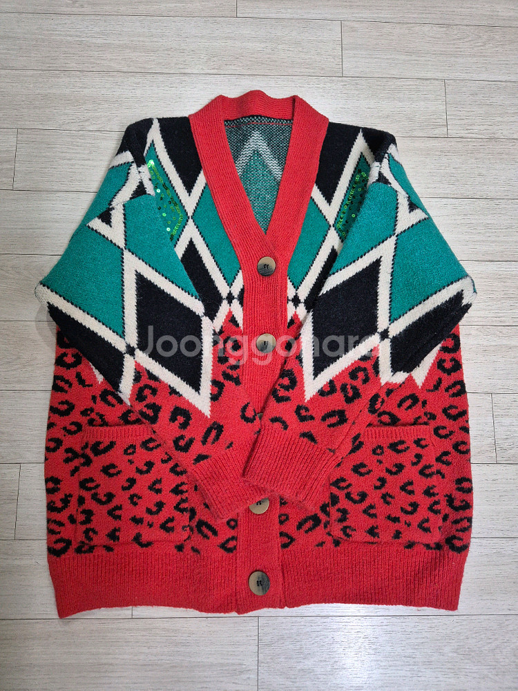 여성 니트 가디건--0