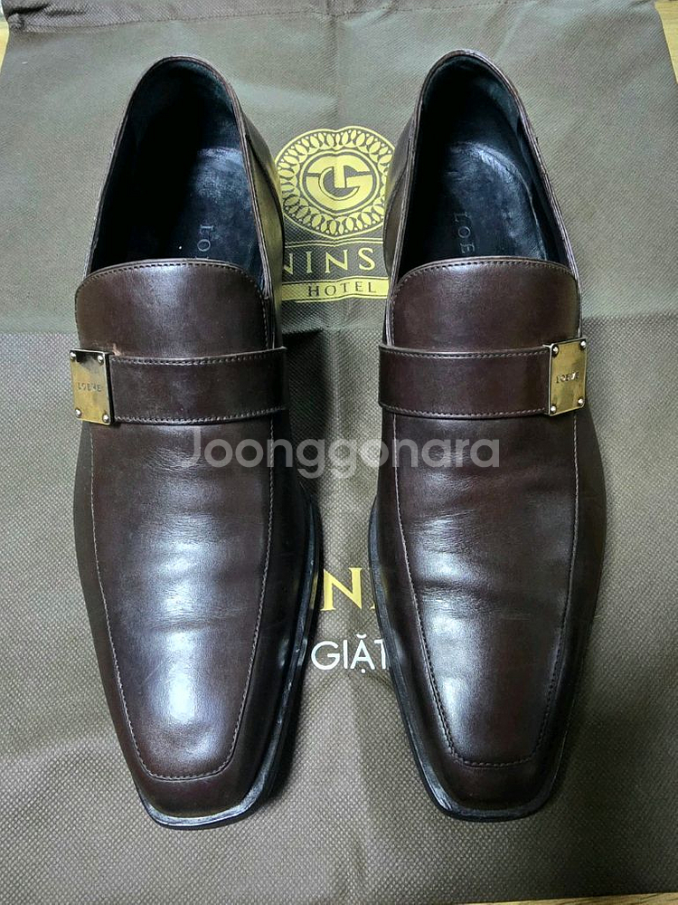 로에베 LOEWE 스퀘어토 로퍼 / 42사이즈 (270~275) / Made in Italy 남성 구두--0