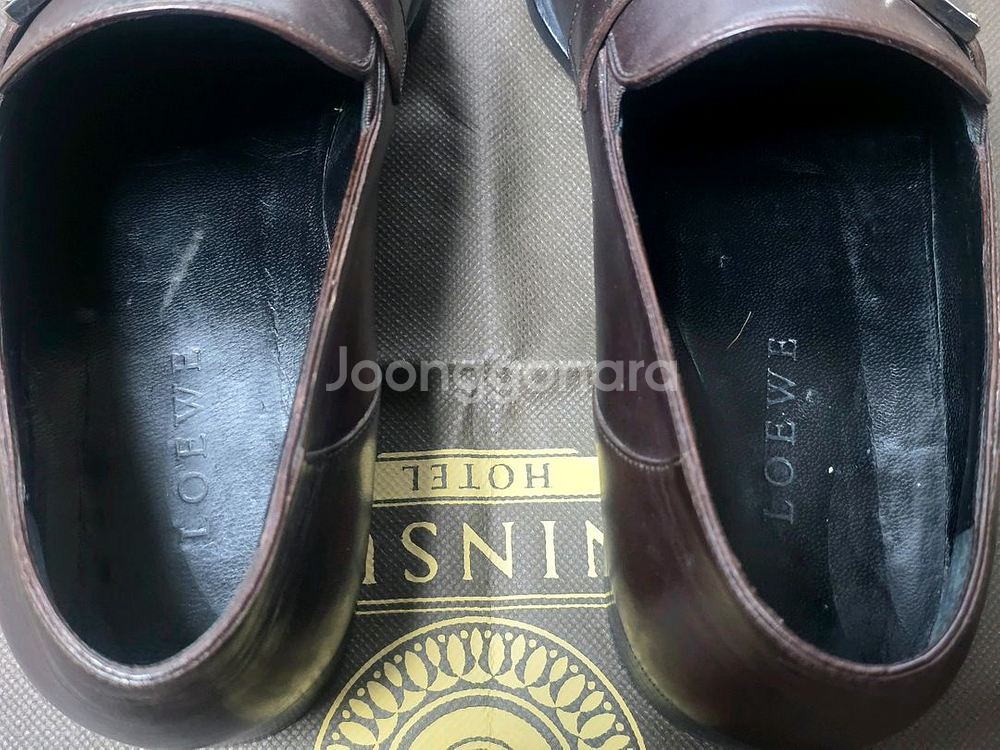 로에베 LOEWE 스퀘어토 로퍼 / 42사이즈 (270~275) / Made in Italy 남성 구두--6