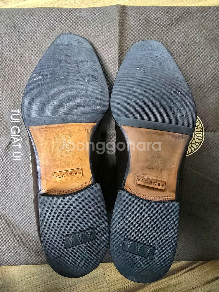 로에베 LOEWE 스퀘어토 로퍼 / 42사이즈 (270~275) / Made in Italy 남성 구두--7