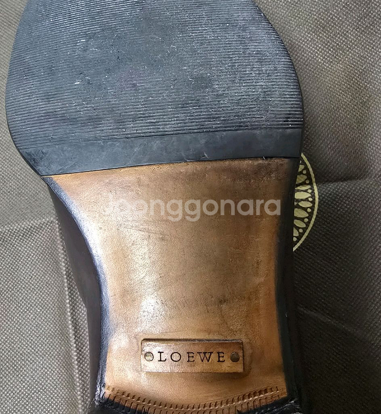 로에베 LOEWE 스퀘어토 로퍼 / 42사이즈 (270~275) / Made in Italy 남성 구두--8