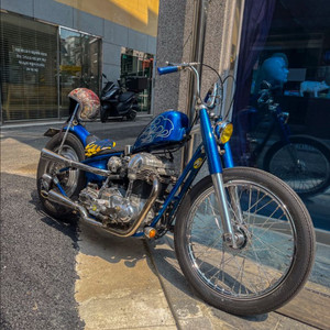 가와사키 w650 chopper 쵸퍼커스텀.