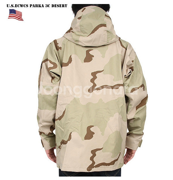 라지롱 , 미군 오리지날 사막삼색 고어텍스 파카--1