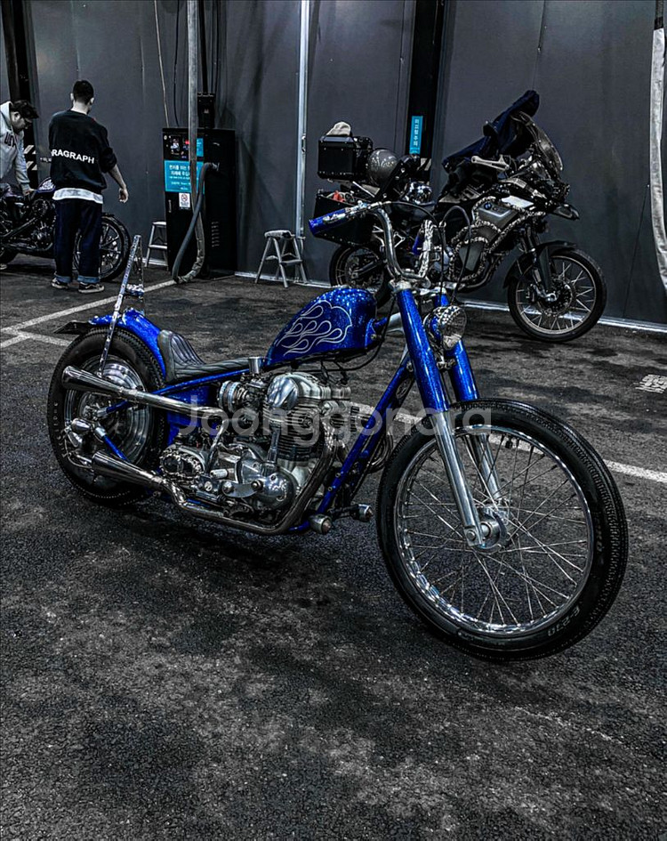 가와사키 w650 chopper 쵸퍼커스텀.--7
