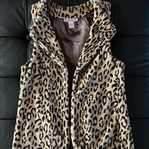 어린이 레오파드 조끼 베스트(미듐)