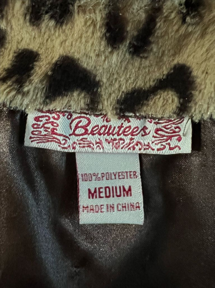 어린이 레오파드 조끼 베스트(미듐)--2