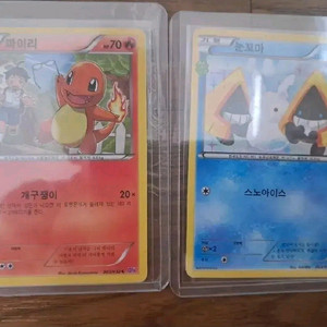 포켓몬카드 파이리,눈꼬마 심쿵컬렉션