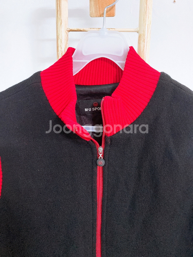 (100)엠유스포츠골프여자울니트방풍조끼--1