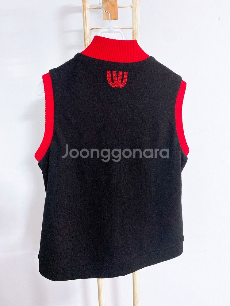 (100)엠유스포츠골프여자울니트방풍조끼--2