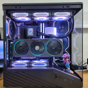 고급스런 블랙 9600X 5070 라이저 키트 게이밍 컴퓨터