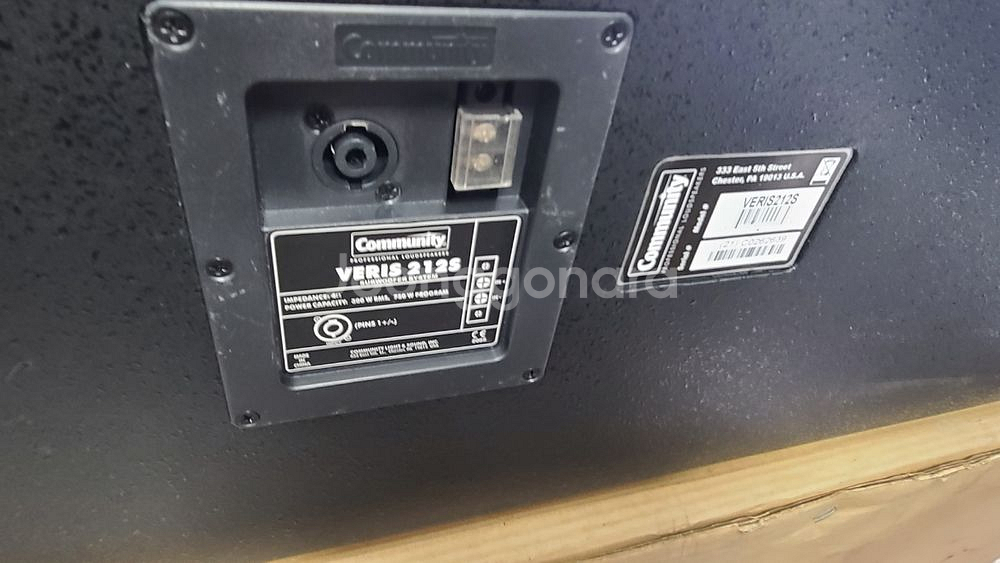 커뮤니티 12인치떠블우퍼 미사용--3