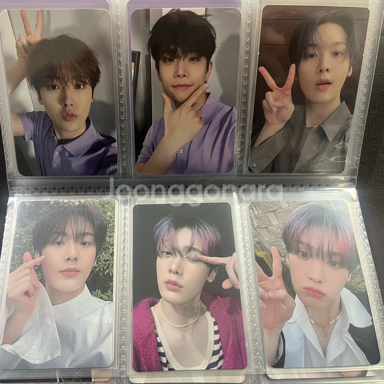 아스트로 포카 양도 윤산하 차은우 문빈 미공포 럭드--4