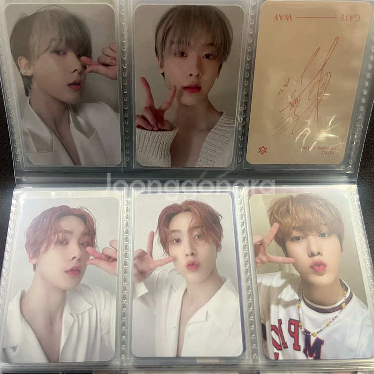 아스트로 포카 양도 윤산하 차은우 문빈 미공포 럭드--3