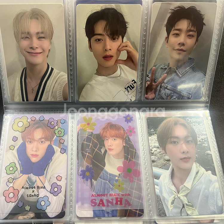 아스트로 포카 양도 윤산하 차은우 문빈 미공포 럭드--7