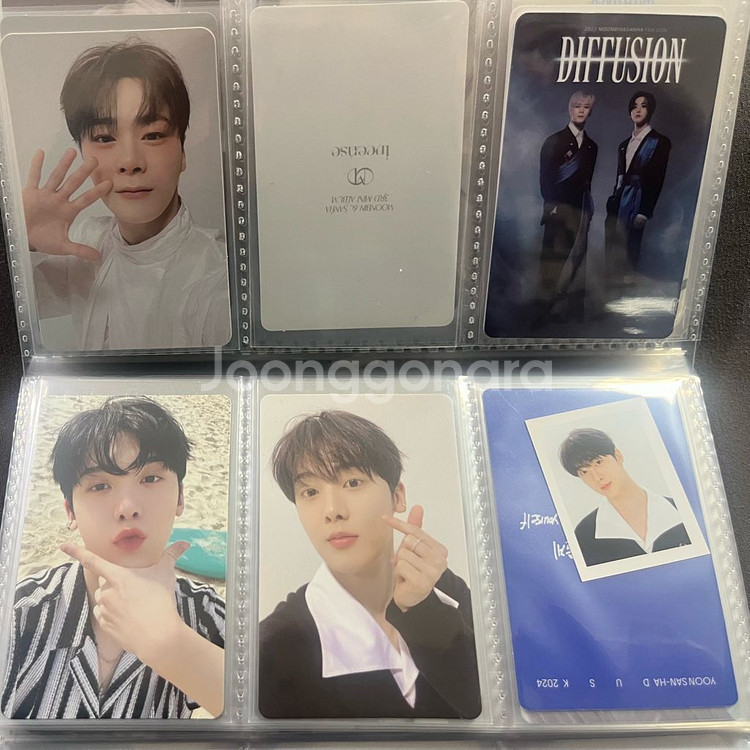 아스트로 포카 양도 윤산하 차은우 문빈 미공포 럭드--8