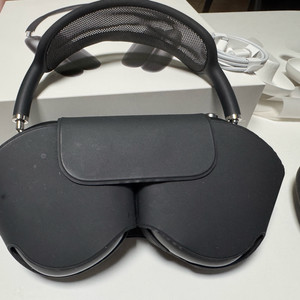 애플 에어팟 맥스 스페이스 그레이 풀박스(라이트닝, 여분 이어패드)