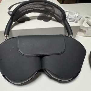 애플 에어팟 맥스 스페이스 그레이 풀박스(라이트닝, 여분 이어패드)