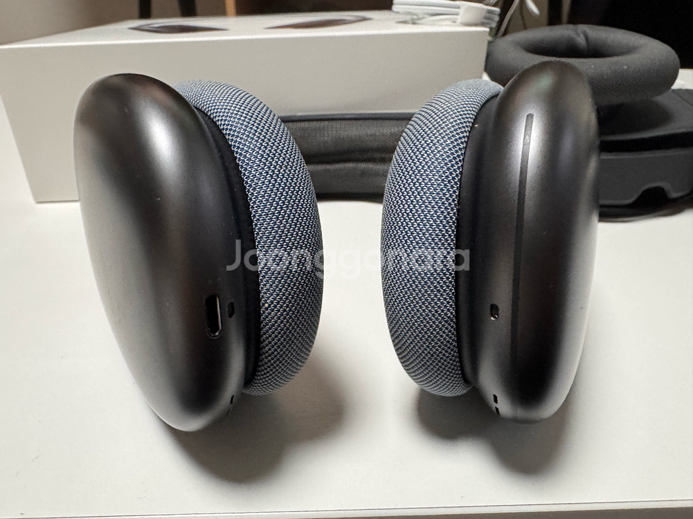 애플 에어팟 맥스 스페이스 그레이 풀박스(라이트닝, 여분 이어패드)--6