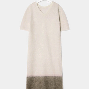 구호 모헤어 울블렌드 롱니트 원피스 S사이즈