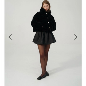 더바넷 벨벳 패딩 구스