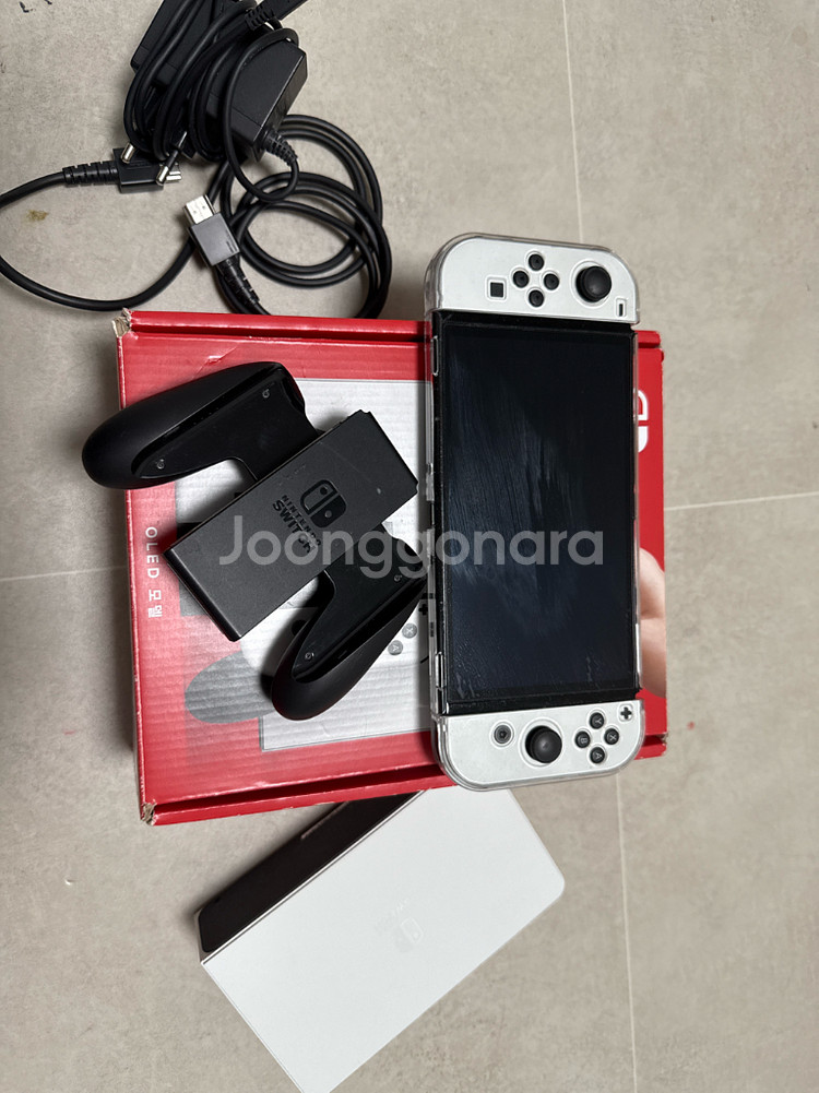 닌텐도 스위치 OLED 게임기 세트--0