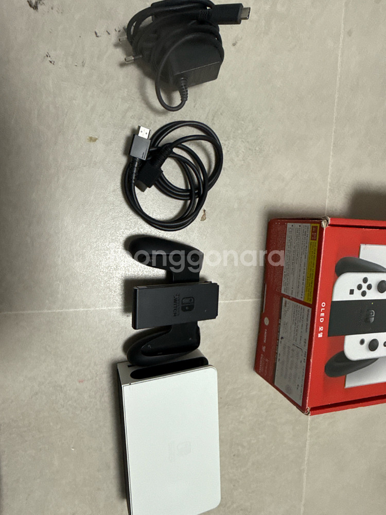 닌텐도 스위치 OLED 게임기 세트--2