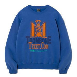 [M] 테켓 Teket Puppy Things Sweatshirt Blue 퍼피 띵스 스웻셔츠 맨투맨 블루