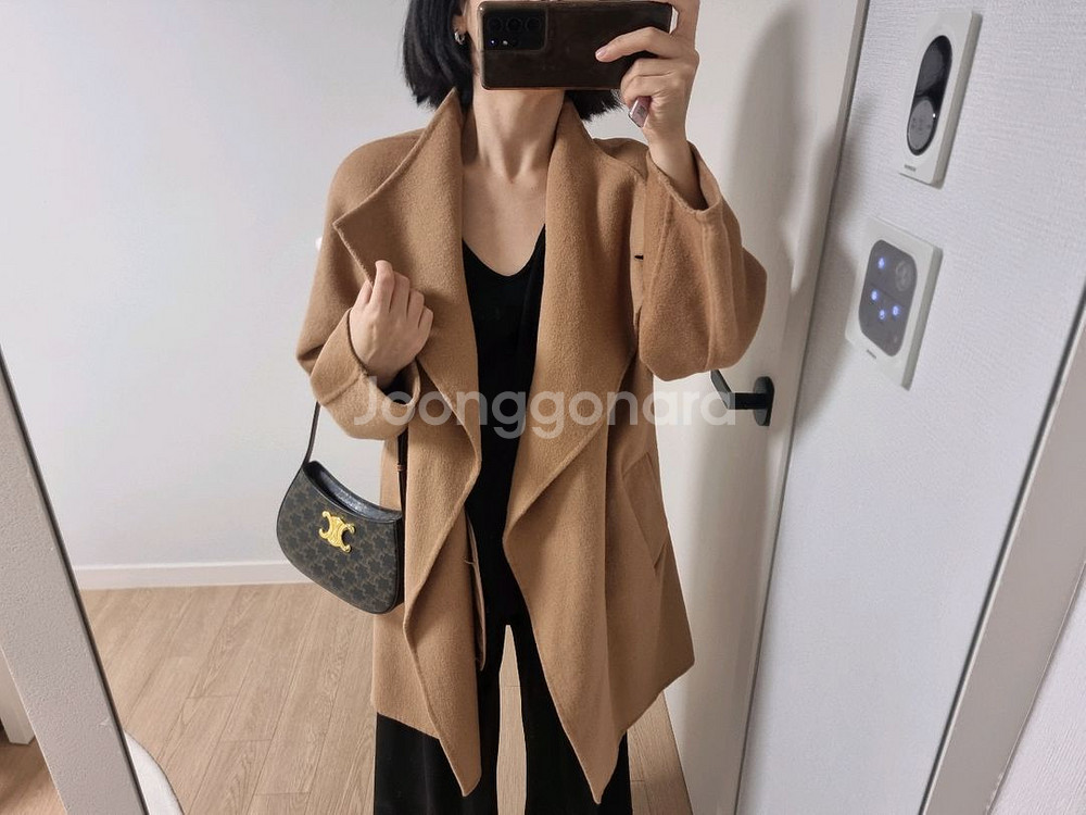 Zara 자라 핸드메이드 울 코트 m 55~77--7