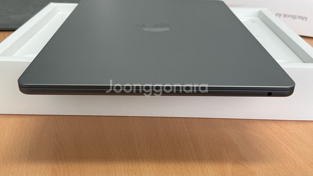 (SS급 풀박) 맥북 에어 M3 15인치 8GB/256GB (2025년형 스페이스그레이)--11