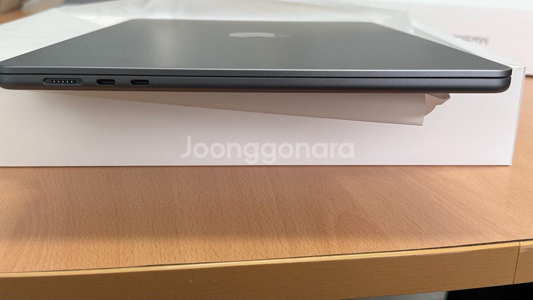 (SS급 풀박) 맥북 에어 M3 15인치 8GB/256GB (2025년형 스페이스그레이)--10