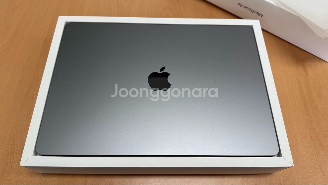 (SS급 풀박) 맥북 에어 M3 15인치 8GB/256GB (2025년형 스페이스그레이)--7