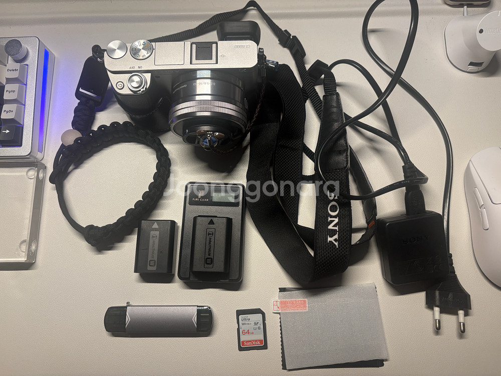 소니 A6000 미러리스 카메라 세트--1