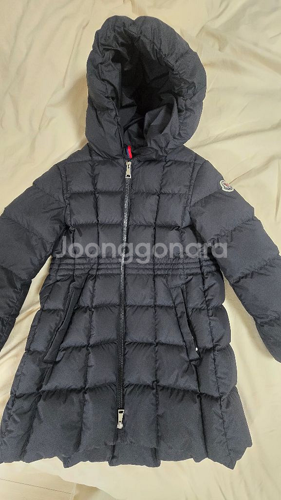 24FW 몽클레어 키즈 ARINA 롱 패딩 자켓 블랙--6