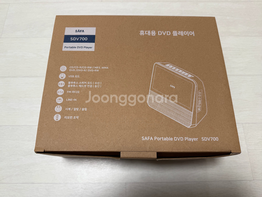사파 휴대용 DVD 플레이어 SDV700--0