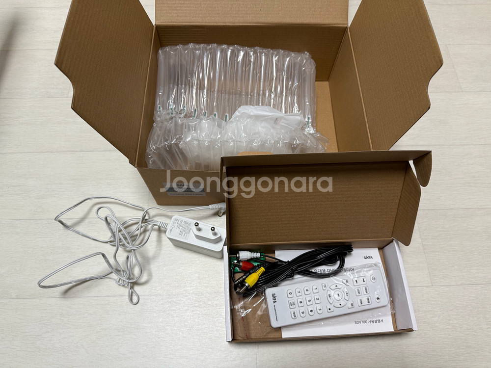 사파 휴대용 DVD 플레이어 SDV700--1