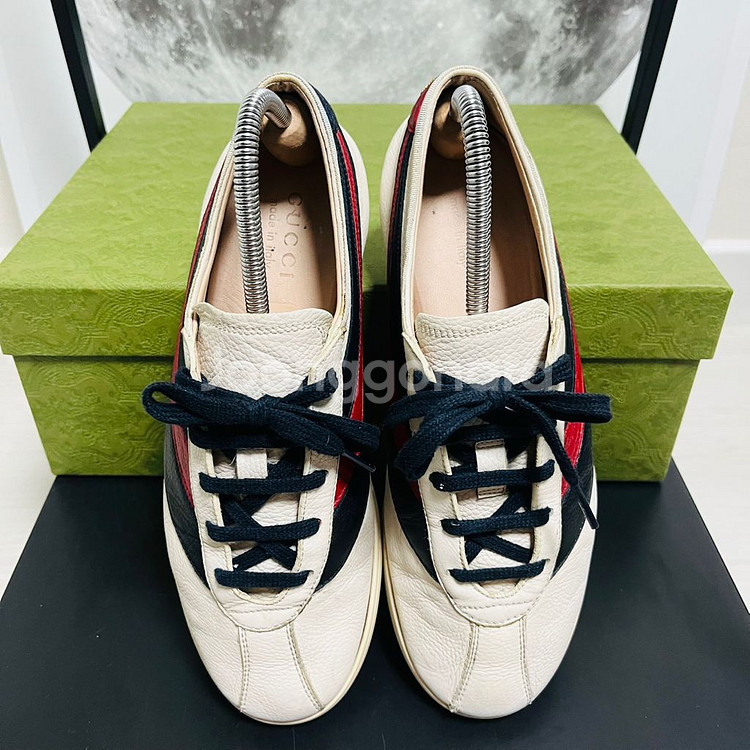 정품 7) 구찌 꿀벌 파라체르 스니커즈 260~265--2