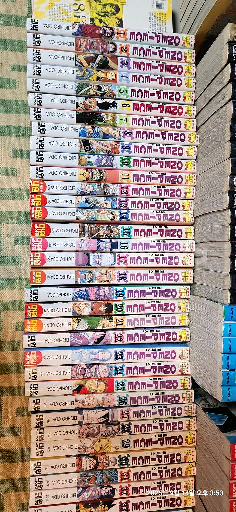 만화 원피스 1ㅡ83 + 단행본4권--0