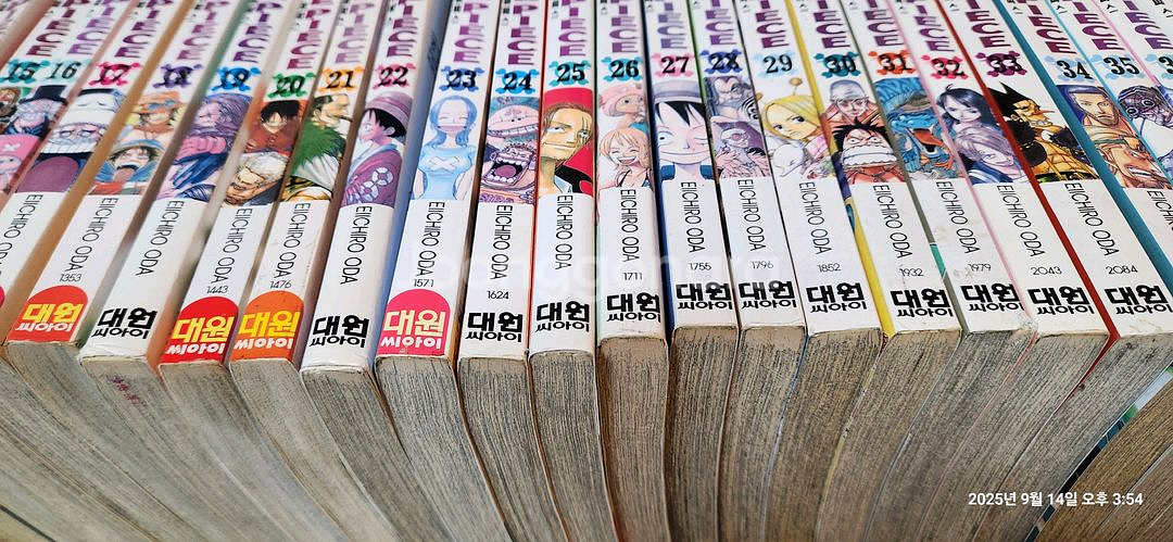 만화 원피스 1ㅡ83 + 단행본4권--4