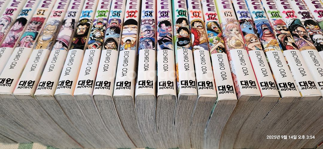 만화 원피스 1ㅡ83 + 단행본4권--6