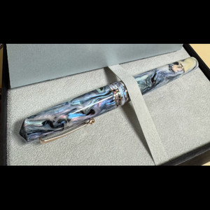 레오나르도 한정판 그란데 달리아 에블린 만년필 스틸 6호