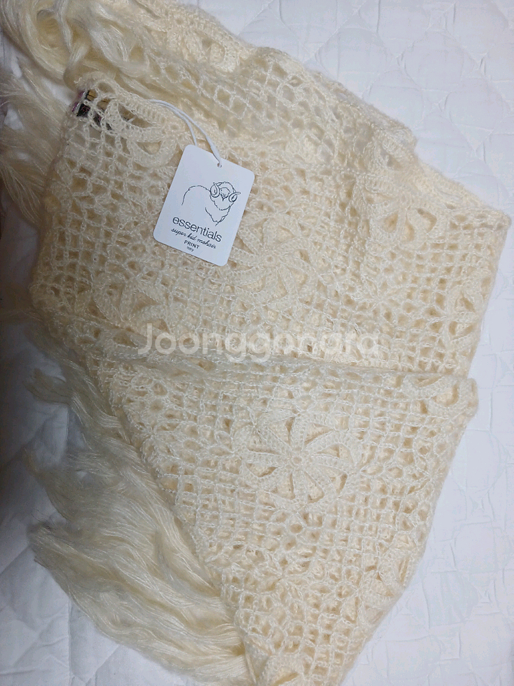 고퀄보세 세컨케이 이태리산 슈퍼키드모헤어 머플러--2