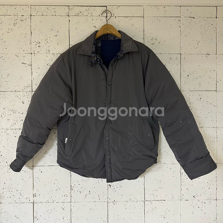 L 어블루 가먼츠 페이즐리 패딩 셔츠 양면--5