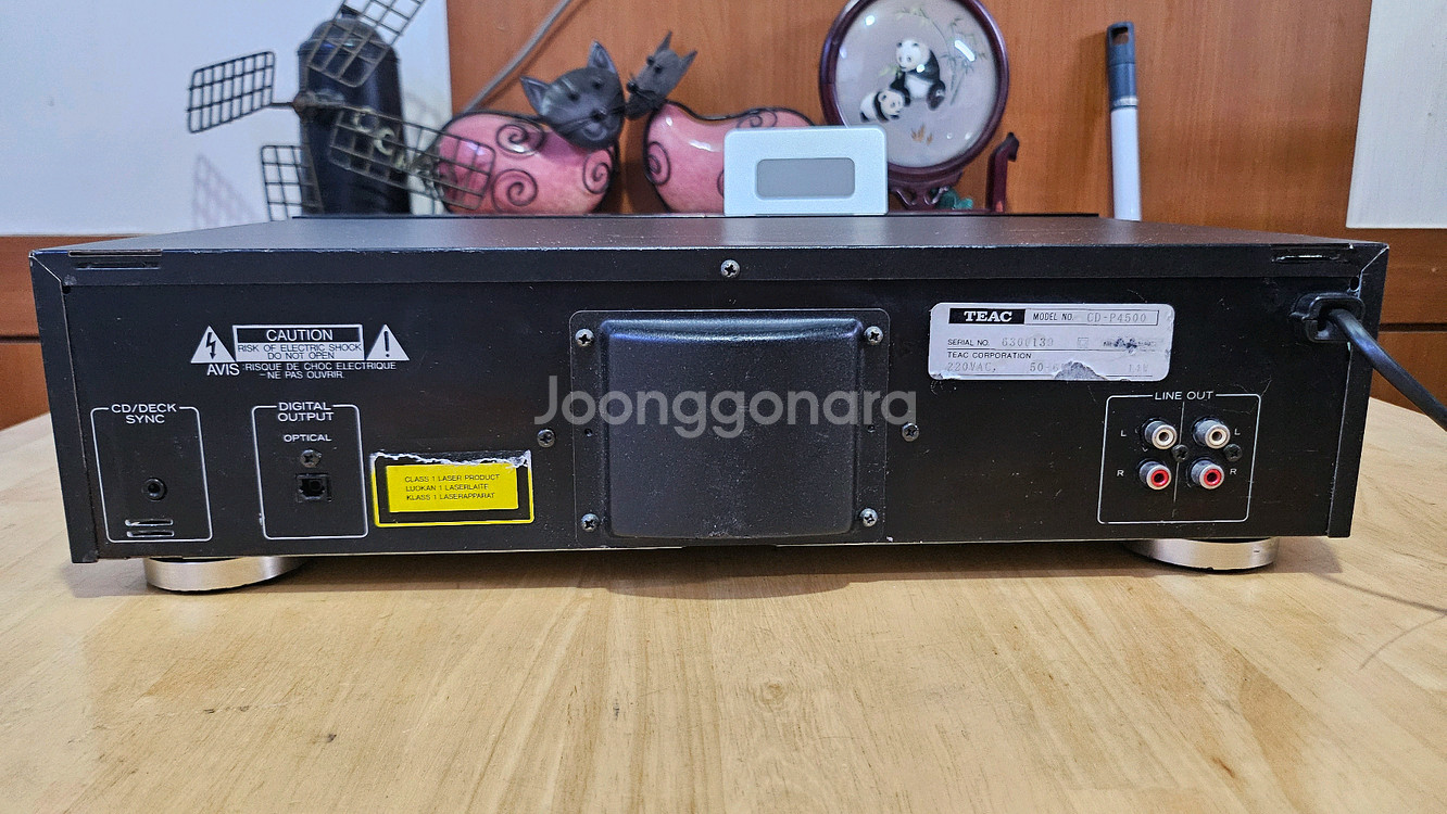TEAC CD-P4500 CD PLAYER--6