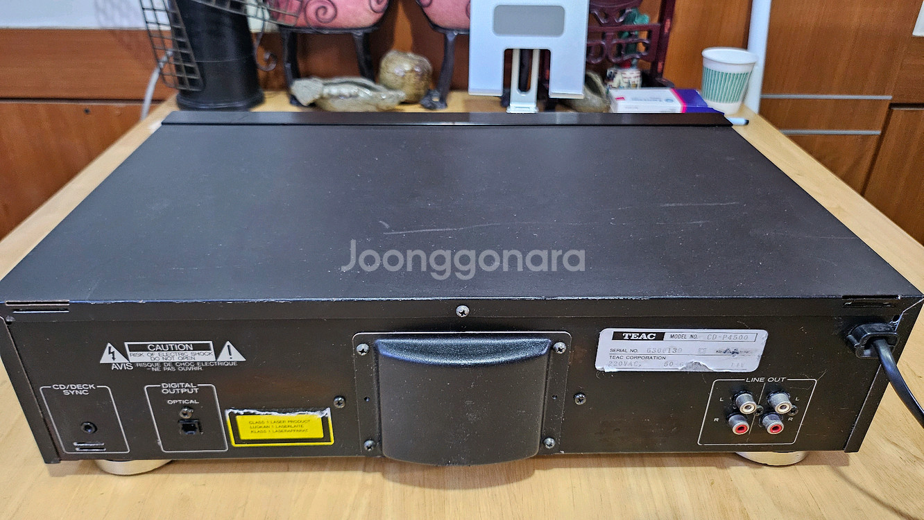 TEAC CD-P4500 CD PLAYER--7