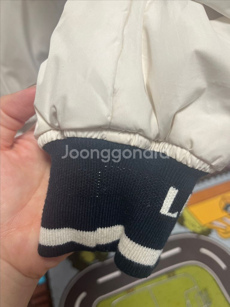 럭키슈에뜨 패딩 점퍼--4