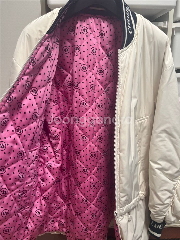 럭키슈에뜨 패딩 점퍼--9