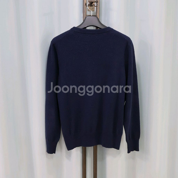 디올 x 주디 블레임 네이비 클립 로고 니트 L/100--3