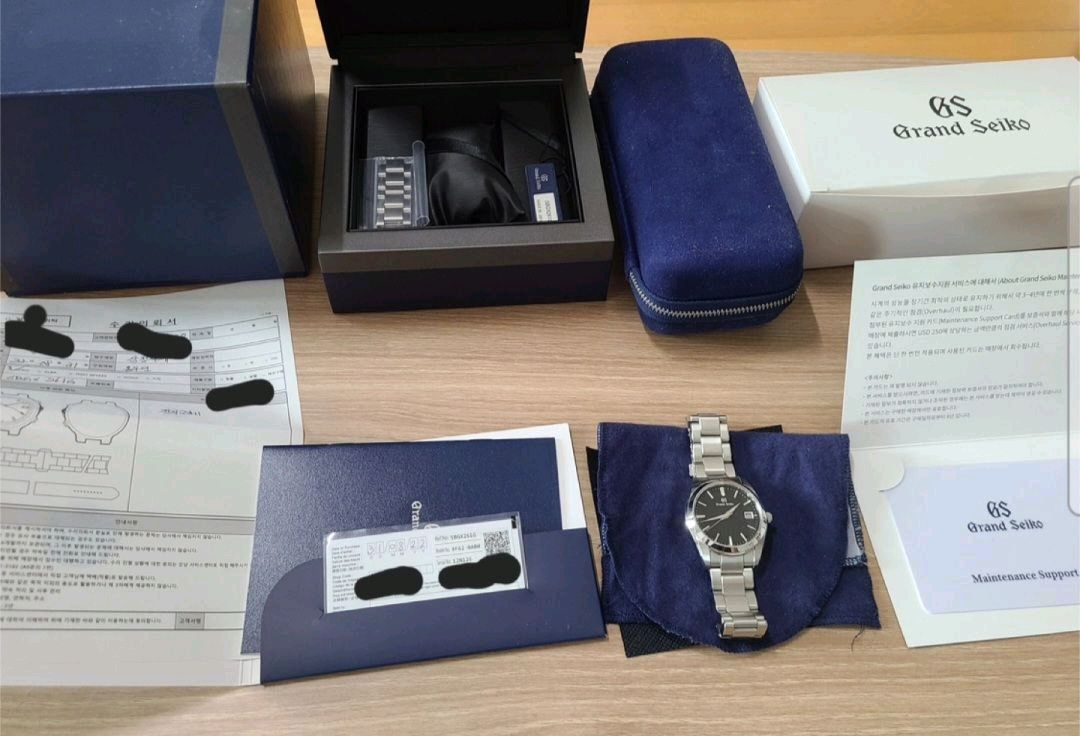 그랜드세이코 SBGX261 주우재 시계 37mm 이미지