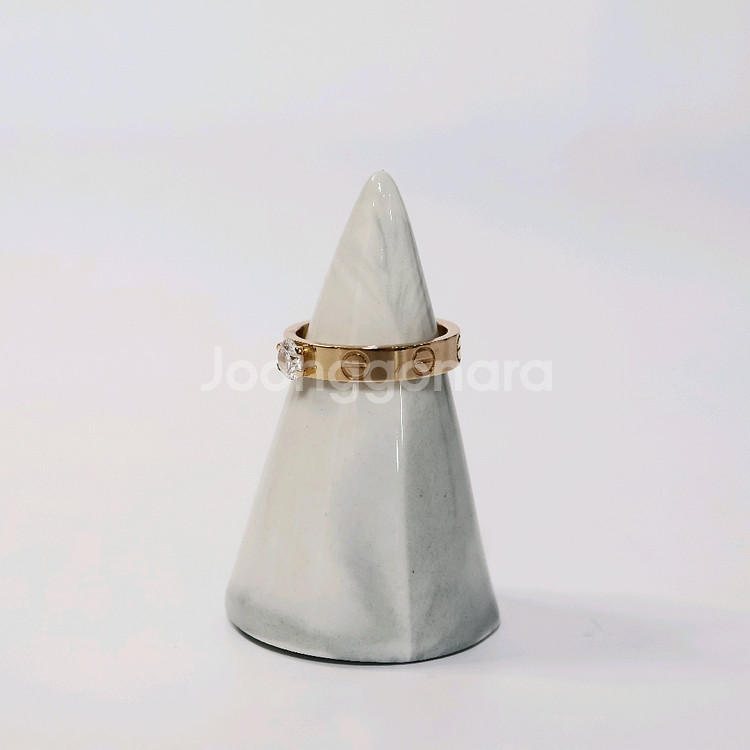 까르띠에 러브 솔리테어 링 1P다이아 49호--4