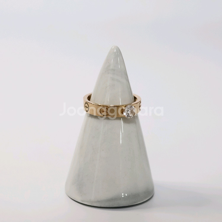 까르띠에 러브 솔리테어 링 1P다이아 49호--5